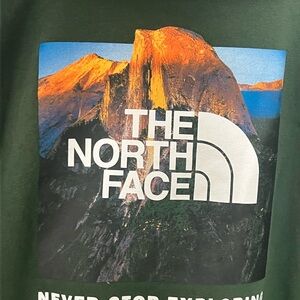 The North Face Forest Green Hoodie Mens size XXL